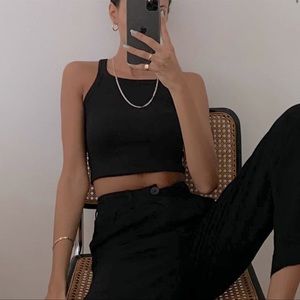 Princess Polly Organic Cotton Wild Eyes tank top